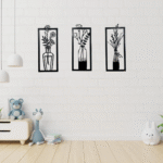 Hanging Flower Pots (Set of 3) - Image 3