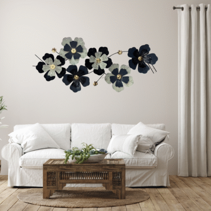 Midnight Blossom (Metal Wall Art)