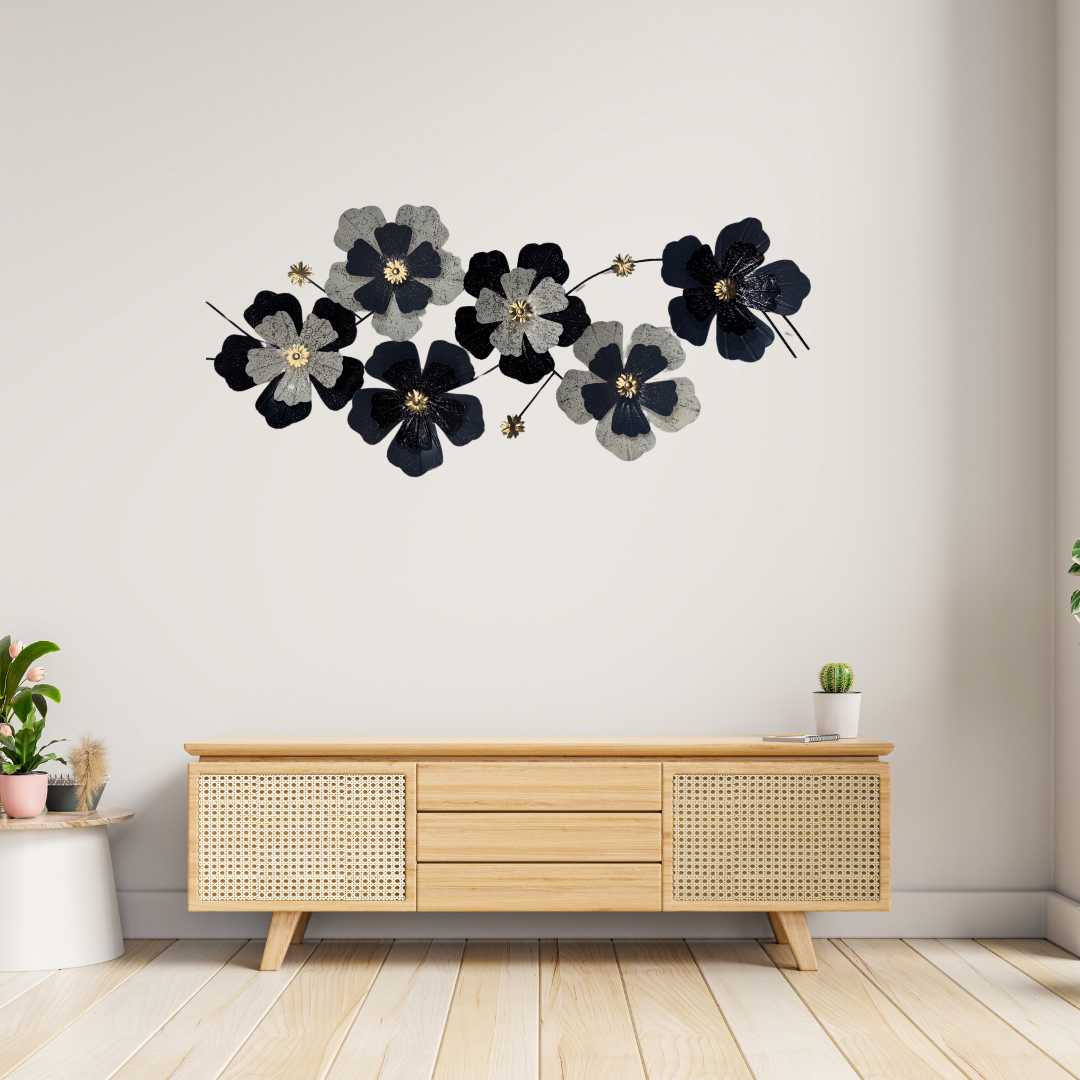 4 Midnight Blossom (Metal Wall Art) - Image 1