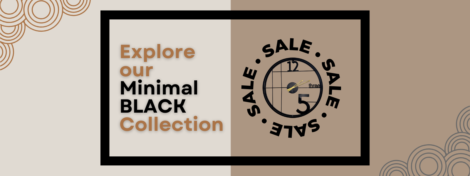 Minimal Wall Decor Metal Banner, Best Wall decor in india